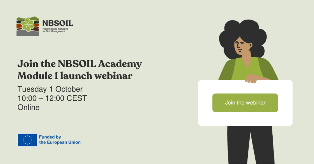 Event image of NBSOIL Academy Module 1 Launch Webinar